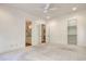 This bedroom with neutral carpet has an en suite bathroom and closet at 55 Pineberry Dr., Georgetown, SC 29440