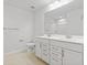 Bright bathroom with double sink vanity, modern fixtures, and a clean, sleek design at 597 Heritage Downs Dr., Conway, SC 29526