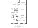 Detailed floor plan of a residential unit, showcasing the layout of rooms and dimensions at 6015 Catalina Dr. # 932, North Myrtle Beach, SC 29582