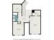 Detailed floorplan showcasing bedroom, bath, and WIC dimensions at 6172 Catalina Dr. # 414H, North Myrtle Beach, SC 29582