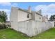 Backyard area surrounded by a wooden fence and green space for outdoor enjoyment and activities at 6703 Jefferson Pl. # G5, Myrtle Beach, SC 29572