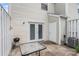 Private patio area features access to storage, double doors to the interior and space for outdoor activities at 6703 Jefferson Pl. # G5, Myrtle Beach, SC 29572