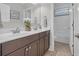 Bathroom featuring a double vanity, and shower-tub combination at 700 Shell Point Ct., Longs, SC 29568