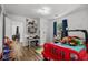 A playful bedroom, featuring a unique racecar bed, adds character to this inviting home at 708 15Th Ave., Conway, SC 29526