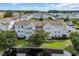 Aerial view of property featuring pond, parking and landscaping at 8658 Southbridge Dr. # L, Myrtle Beach, SC 29575