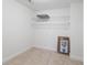 This small closet features wire shelving for additional storage space at 100 Culpepper Way # 1003, Myrtle Beach, SC 29579