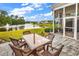 Stone patio featuring view of the lake at 105 Willow Bay Dr., Murrells Inlet, SC 29576