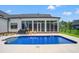 Beautiful backyard with in-ground swimming pool and an inviting outdoor space at 116 Sago Palm Dr., Myrtle Beach, SC 29579