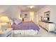 Calm main bedroom features a queen bed, neutral walls, and soft lighting for a restful ambiance at 118 Birch N Coppice Dr. # 6, Surfside Beach, SC 29575