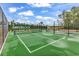 Sayebrook community tennis court, a recreational amenity for residents at 1216 Newell Dr, Myrtle Beach, SC 29588
