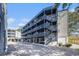 Exterior of building with parking and stairs offering multi-story access at 1500 Cenith Dr. # B-403, North Myrtle Beach, SC 29582