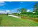 Backyard featuring green lawn, a view of the river, and a clear blue sky at 153 Goldenrod Circle # 7D, Little River, SC 29566