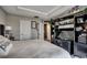 Cozy bedroom featuring a comfortable bed, built-in shelves, and ample storage at 153 Goldenrod Circle # 7D, Little River, SC 29566