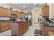 Well-equipped kitchen featuring stainless steel appliances and a center island at 165 Northside Dr., Little River, SC 29566