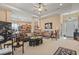 Inviting open-concept living space with seamless flow to the kitchen and dining areas at 165 Northside Dr., Little River, SC 29566