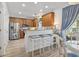 Spacious kitchen with stainless steel appliances, light countertops and backsplash and eat-in breakfast nook at 185 Rocko Dr., Myrtle Beach, SC 29579