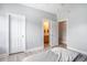 Bedroom featuring a door to the bathroom at 2005 Silvercrest Dr. # 32F, Myrtle Beach, SC 29579