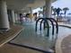 Shallow pool with colorful water features and umbrellas at 201 S Ocean Blvd. # 205, Myrtle Beach, SC 29577