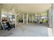 Underneath the home is an entertainment area with chairs, games, and picnic table at 204 55Th Ave. N, North Myrtle Beach, SC 29582