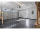 Clean and spacious garage with epoxy flooring and natural light at 2715 Wood Creek Ln., Conway, SC 29527