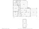 Detailed floor plan of the home highlighting room dimensions and layout, including the detached storage at 280 Morgan Ave., Little River, SC 29566