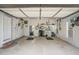 Spacious garage with ample room for parking and storage including bicycles at 280 Oatland Lake Rd., Pawleys Island, SC 29585