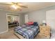 Charming bedroom with a mirrored closet and abundant natural light at 318 Muirfield Rd., Myrtle Beach, SC 29588