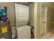 Functional laundry area equipped with a washer and dryer at 318 Muirfield Rd., Myrtle Beach, SC 29588