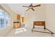 Bright bedroom with a window and potential for Primary suite with bathroom access and ample sunlight at 4552 River Rd., Little River, SC 29566