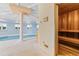 Unique indoor pool room featuring sauna at 4552 River Rd., Little River, SC 29566