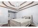 Bright, spacious main bedroom with hardwood floors, and a tray ceiling at 462 Wallingford Circle, Myrtle Beach, SC 29588
