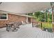 Spacious outdoor deck, perfect for entertaining or relaxing at 475 Willard Rd., Conway, SC 29526