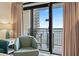 Balcony view overlooking the ocean at 4800 S Ocean Blvd. # 920, North Myrtle Beach, SC 29582