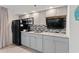 Modern kitchen featuring stainless steel appliances and ample counter space at 4800 S Ocean Blvd. # 920, North Myrtle Beach, SC 29582