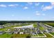 Aerial view of the property located at 572 Woodland Farms Circle, with pond view at 572 Woodland Farms Circle, Aynor, SC 29511