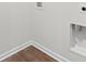 A laundry room featuring vinyl floors and washer and dryer hookups at 572 Woodland Farms Circle, Aynor, SC 29511