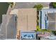 Aerial shot showcases the roof and proximity of multiple homes, as well as landscaping at 6001 - Mh 17A South Kings Hwy., Myrtle Beach, SC 29575