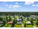 An aerial view of the neighborhood shows lush trees surrounding 704 Bonnie Dr at 704 Bonnie Dr., Myrtle Beach, SC 29588