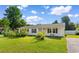 Charming home featuring well-maintained lawn, lovely front yard landscaping, and classic black shutters at 704 Bonnie Dr., Myrtle Beach, SC 29588