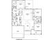 Detailed floor plan showcasing the layout of a house, including bedrooms, bathrooms, kitchen, and living areas at 1014 Black Locust Pl., Longs, SC 29568