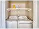 Functional laundry room featuring a washer and dryer at 121 Easy St., Garden City Beach, SC 29576