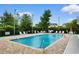 Enjoy the community pool, perfect for relaxation, featuring ample seating and manicured landscaping at 124 Shady Arbor Loop, Longs, SC 29568