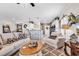 Inviting open-concept living area connecting to a stylish kitchen at 136 Crabapple Dr., Longs, SC 29568