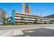 Bright and colorful resort featuring a parking garage and oceanfront views at 1605 S Ocean Blvd. # 1403, Myrtle Beach, SC 29577