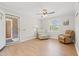 Inviting living room with light-colored walls, tile floors, and natural light at 1752 Patriot Ct., Mullins, SC 29574