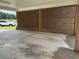 Spacious carport featuring a unique brick wall pattern at 189 Lewis Rd., Hemingway, SC 29554