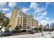 Beautiful condo with a parking garage offering beach views and palm trees at 2000 N Ocean Blvd. # 1810, Myrtle Beach, SC 29577