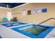 Relaxing indoor hot tubs with rules posted for a safe and enjoyable experience at 201 74Th Ave. N # 2534, Myrtle Beach, SC 29572