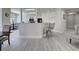 Open-concept living area with open kitchen and room for barstools at 2180 Waterview Dr. # 738, North Myrtle Beach, SC 29582