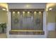 Attractive lobby water feature with recessed lighting adding elegance to the entryway at 2180 Waterview Dr. # 738, North Myrtle Beach, SC 29582